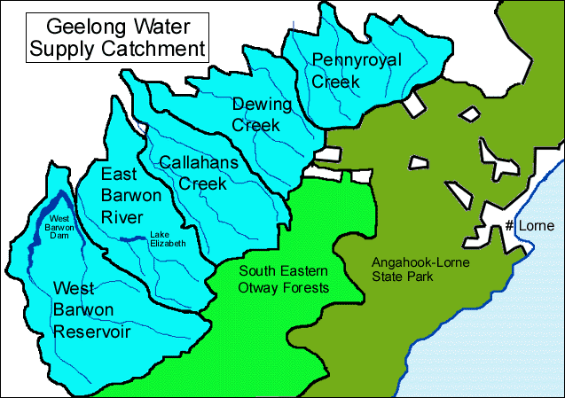 Geelong catchments